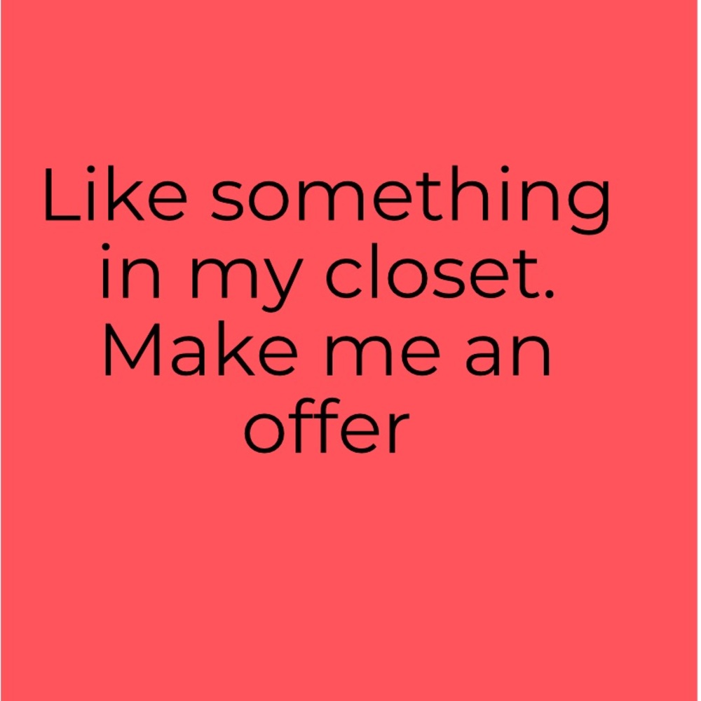 Offers are welcome